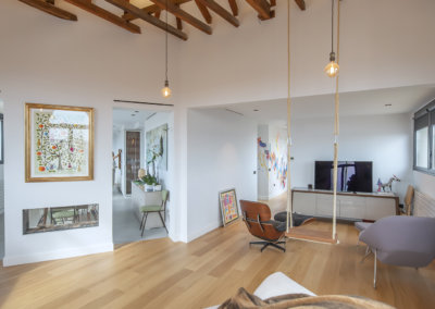 Interior Design of Single Family Housing. Chamberí. Madrid